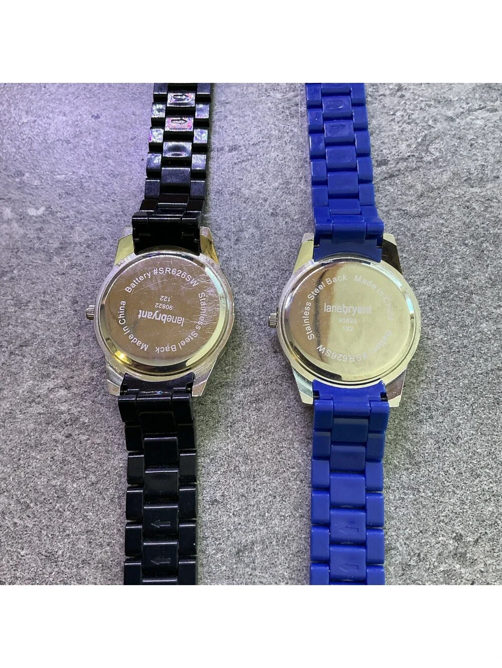 Beautiful Pair Of Colorful Lane Bryant Womens Watches Both Watches Run Great B-Y